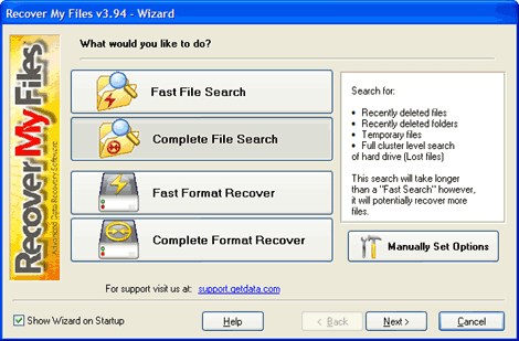 Recover My Files Free Download